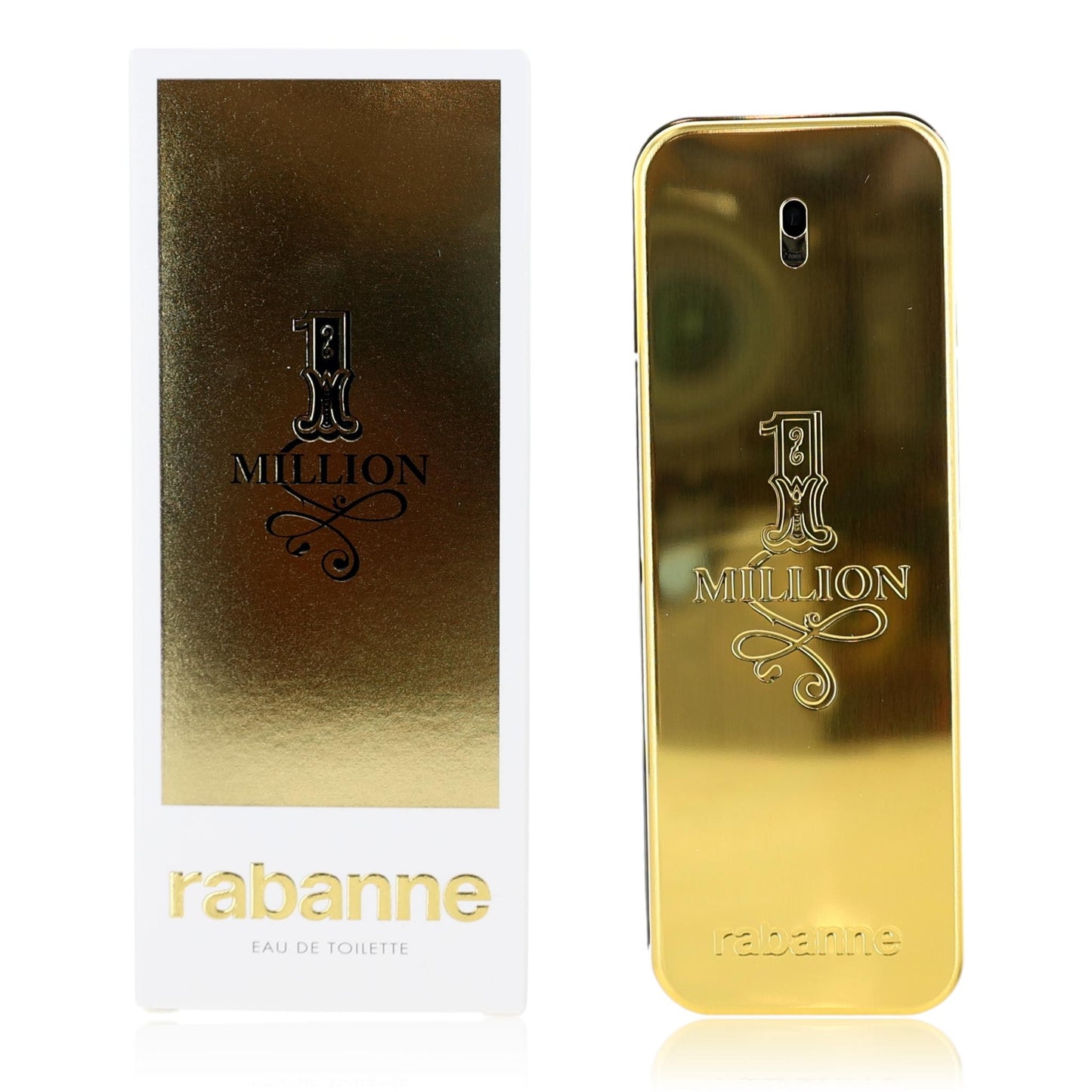 Paco Rabanne – 1 Million Eau de Toilette Spray for Men (3.4 oz) product image