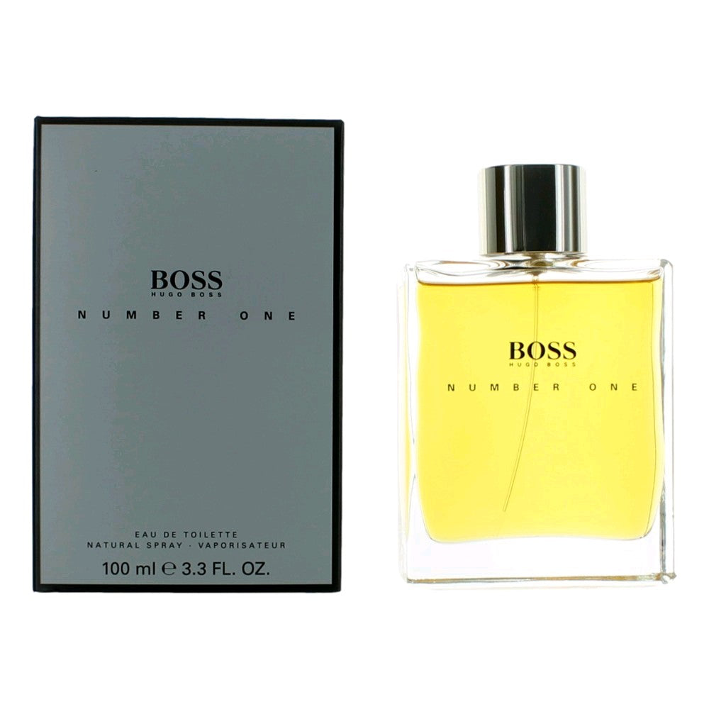 Hugo Boss – Boss Number One Eau de Toilette Spray for Men (3.3 oz) product image