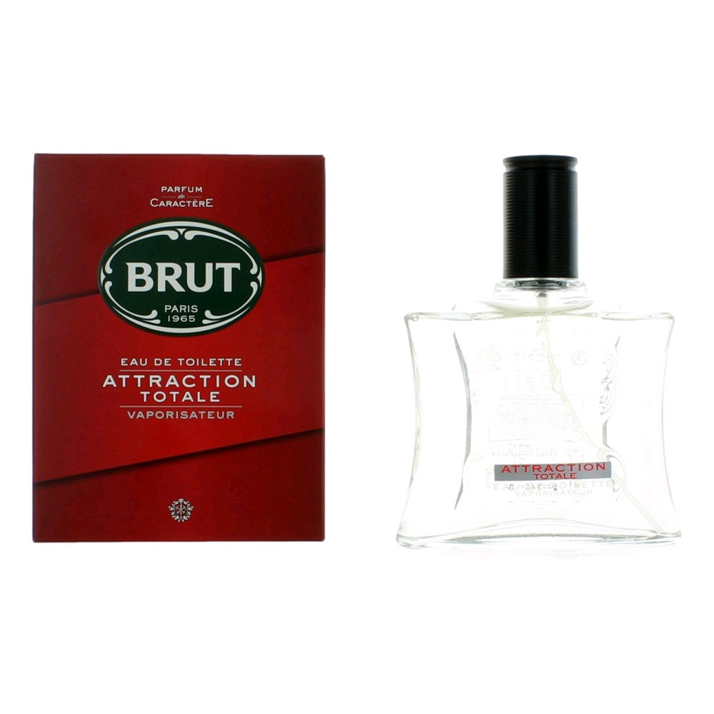 Brut – Brut Attraction Totale Eau de Toilette Spray for Men (3.4 oz) product image