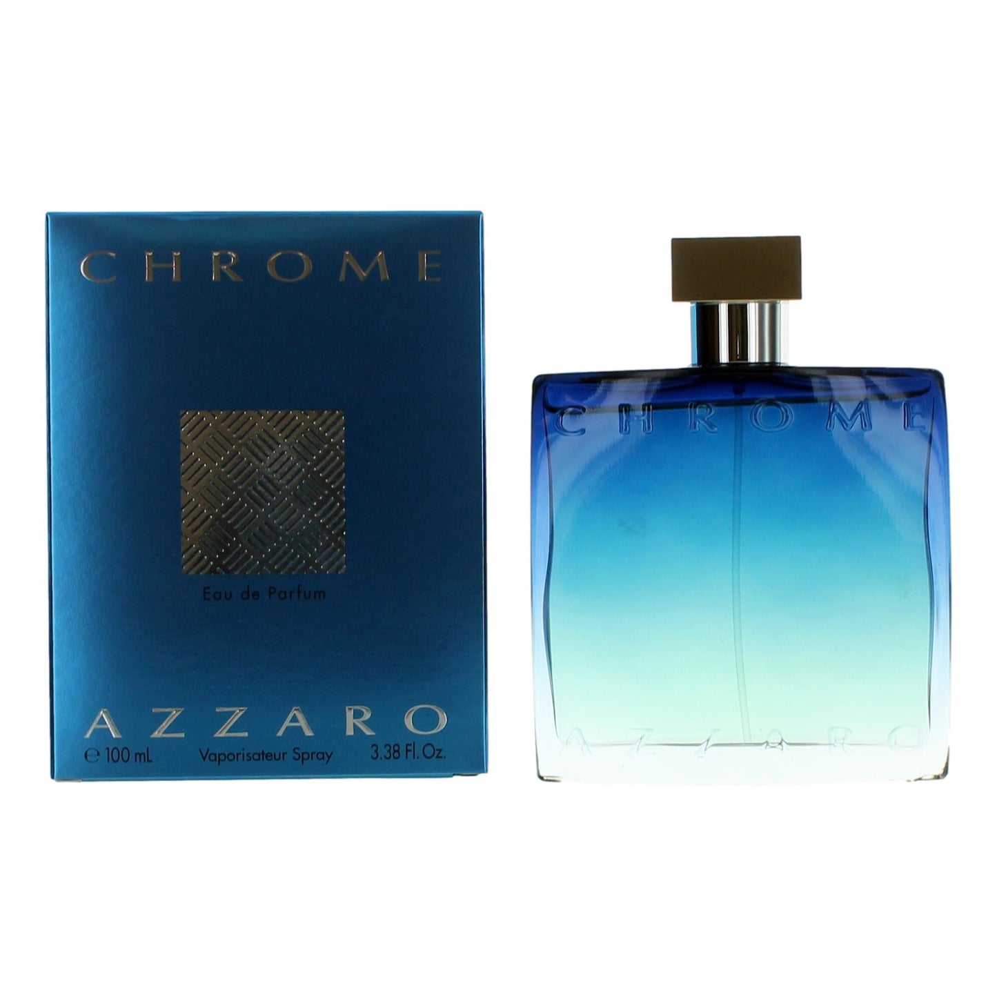 Azzaro – Chrome Eau de Parfum Spray for Men (3.4 oz) product image