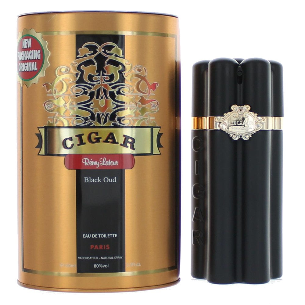 Remy Latour – Cigar Black Oud Eau de Toilette Spray for Men (3.3 oz) product image