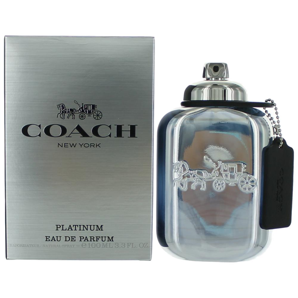 Coach – Coach Platinum Eau de Parfum Spray for Men (3.3 oz) product image