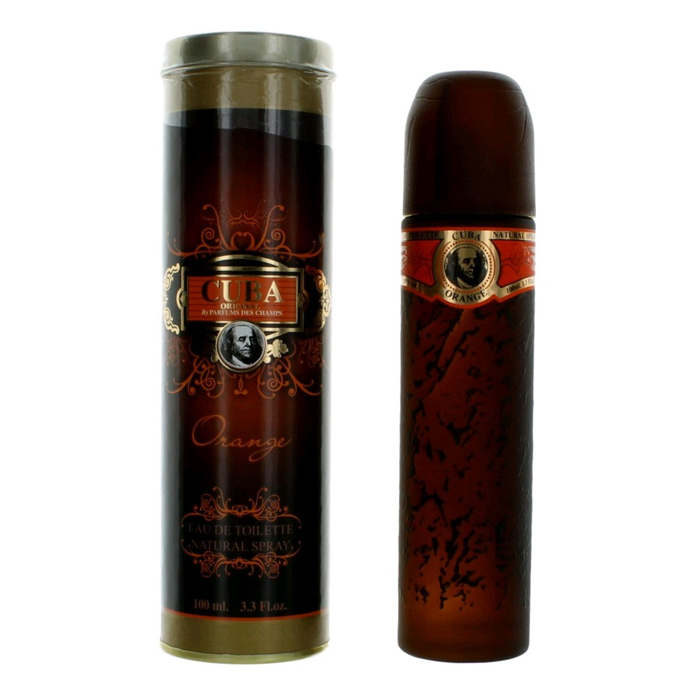 Cuba – Cuba Orange Eau de Toilette Spray for Men (3.3 oz) product image