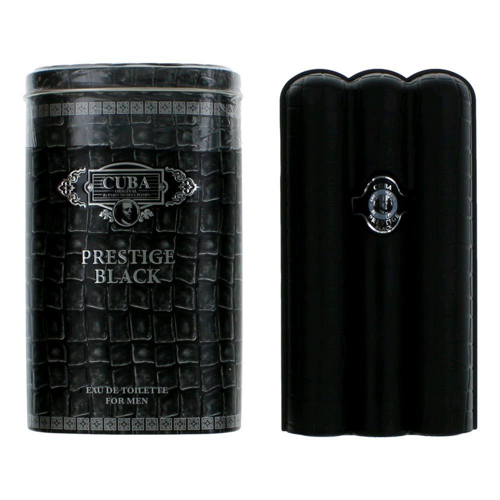 Cuba – Cuba Prestige Black Eau de Toilette Spray for Men (3 oz) product image