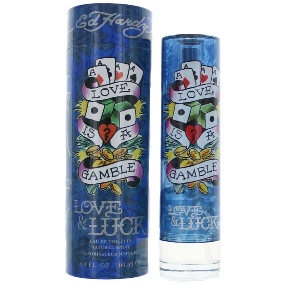 Christian Audigier – Ed Hardy Love & Luck Eau de Toilette Spray for Men (3.4 oz) product image