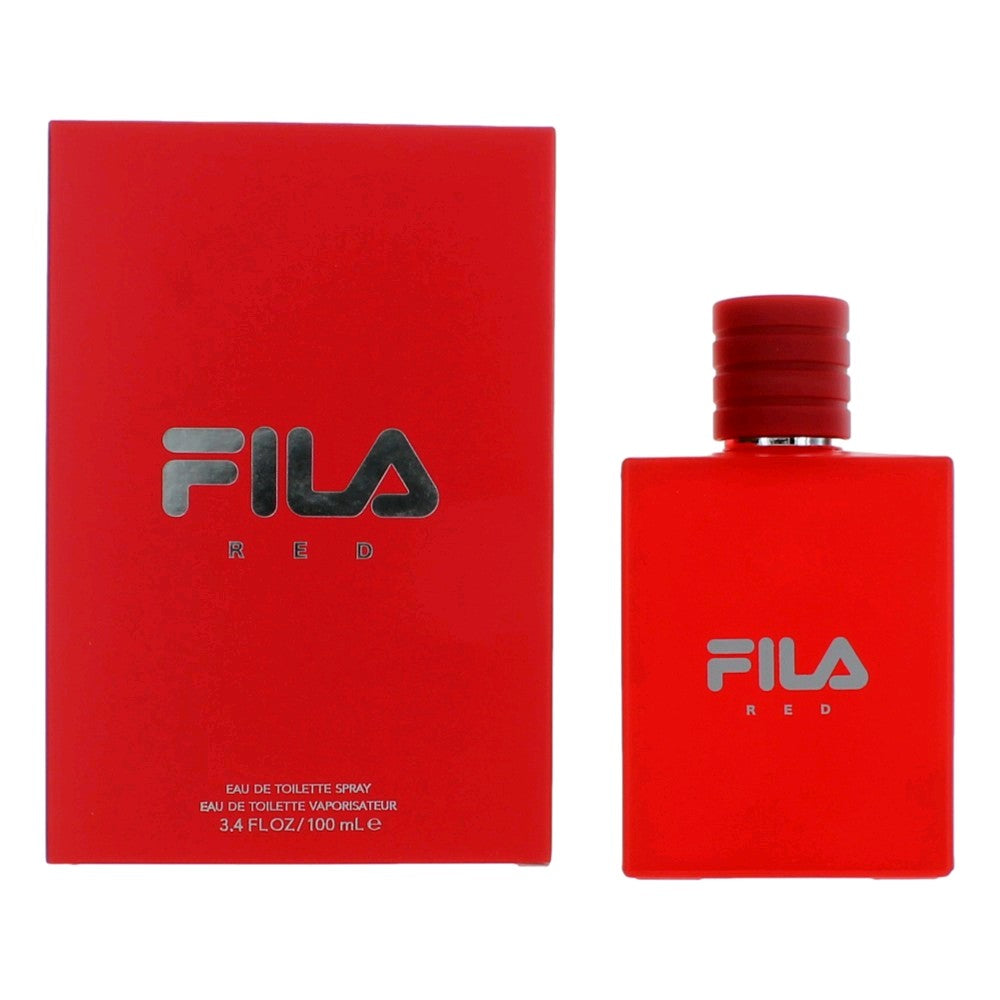 Fila – Fila Red Eau de Toilette Spray for Men (3.4 oz) product image