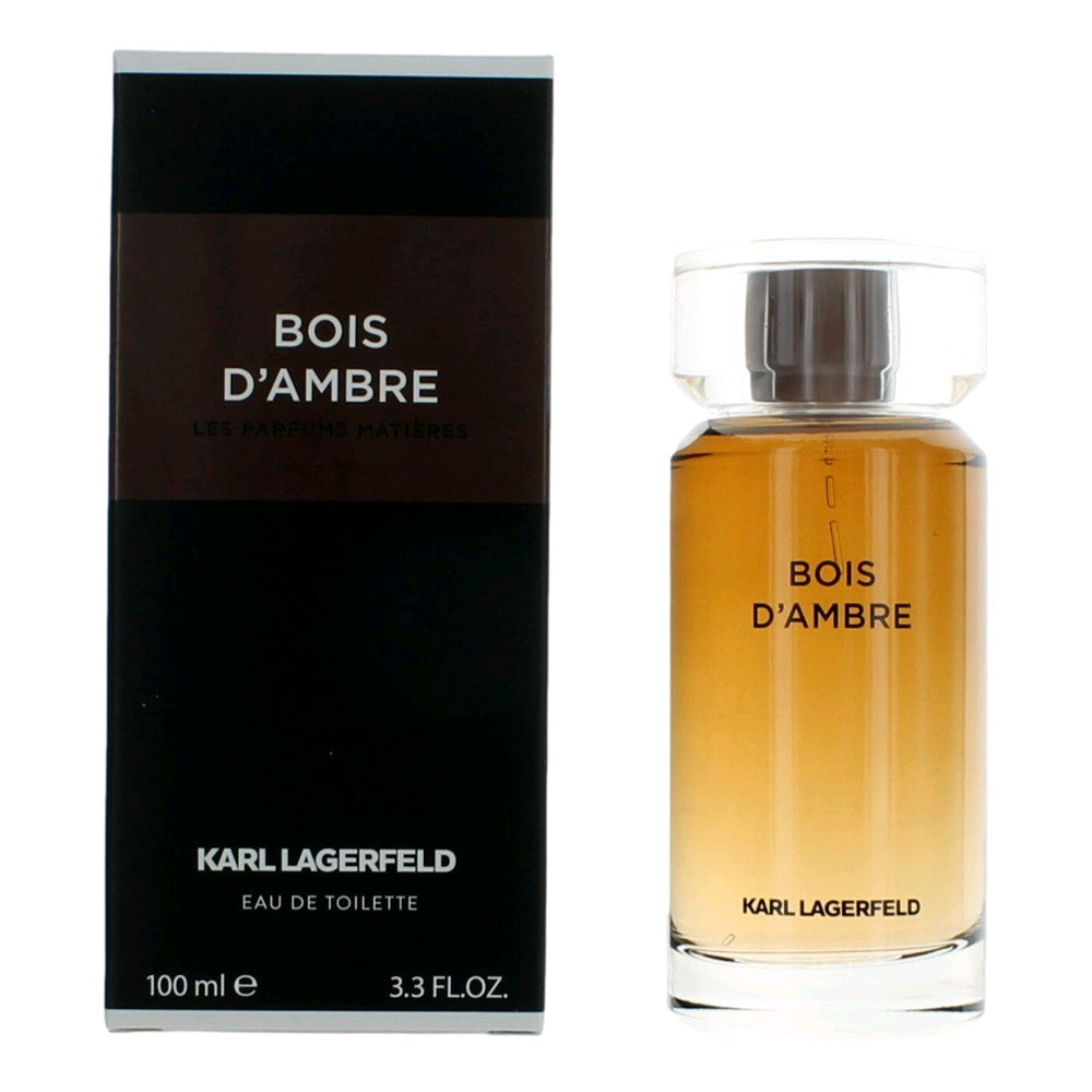 Karl Lagerfeld – Bois De Ambre Eau de Toilette Spray for Men (3.3 oz) product image