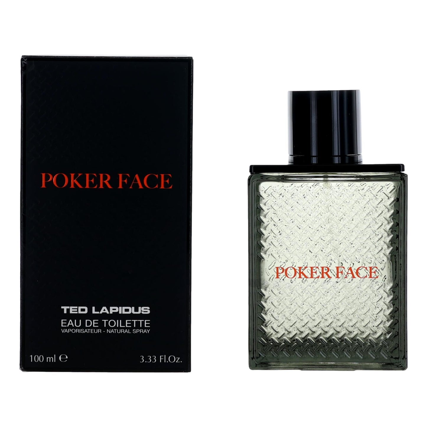 Ted Lapidus – Poker Face Eau de Toilette Spray for Men (3.3 oz) product image
