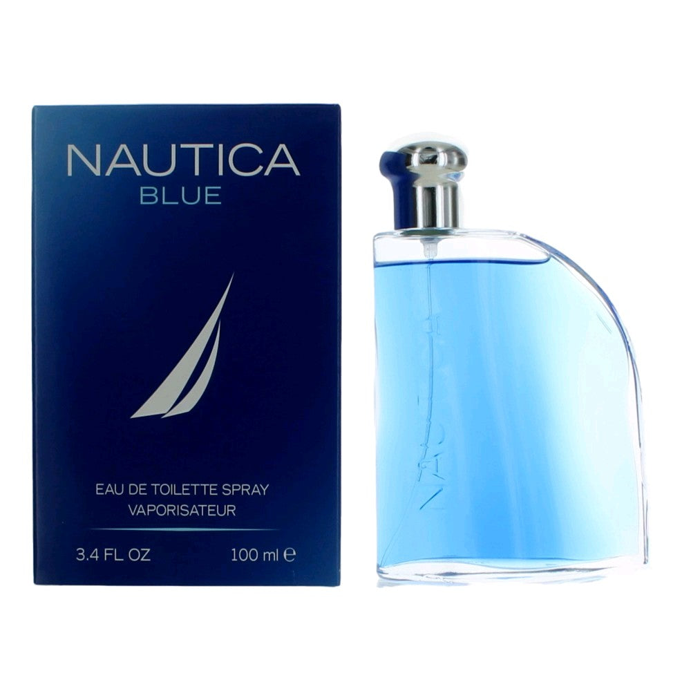 Nautica – Nautica Blue Eau de Toilette Spray for Men (3.4 oz) product image
