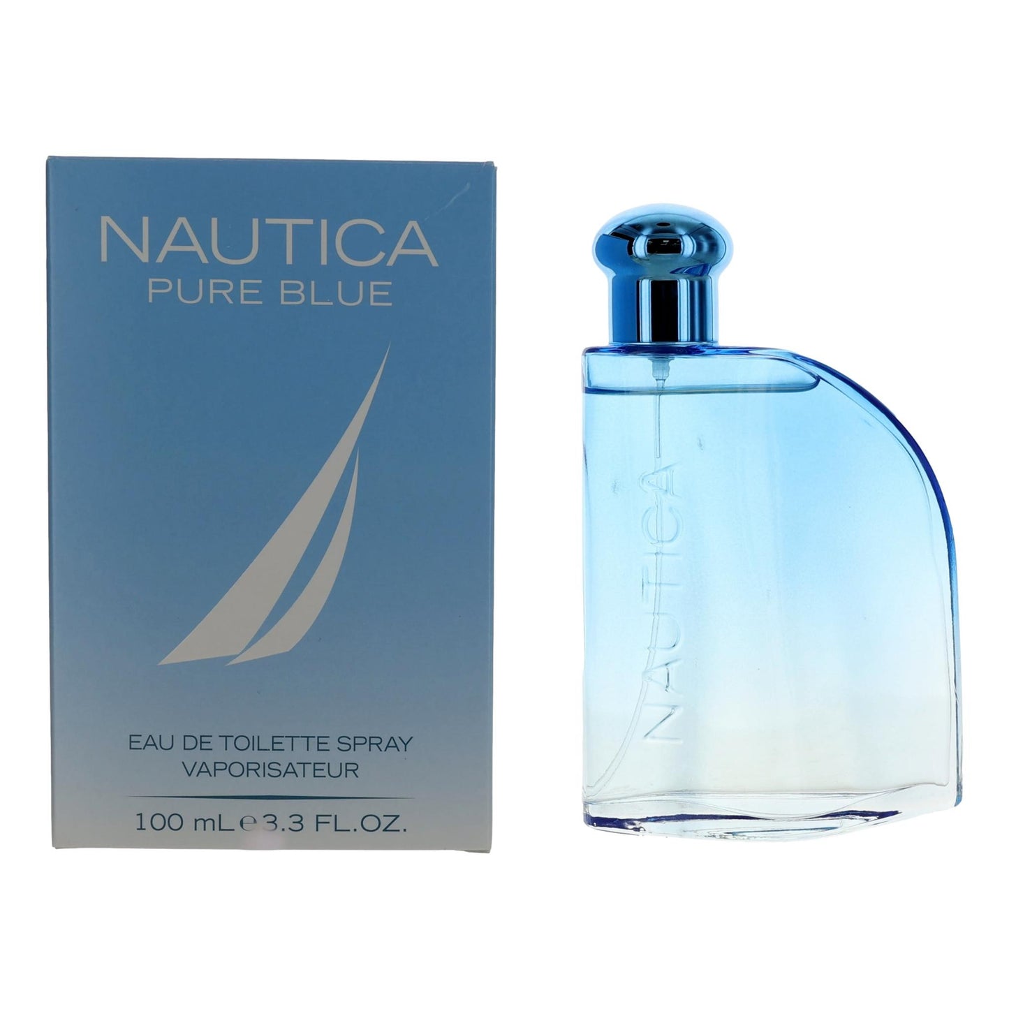Nautica – Nautica Pure Blue Eau de Toilette Spray for Men (3.3 oz) product image