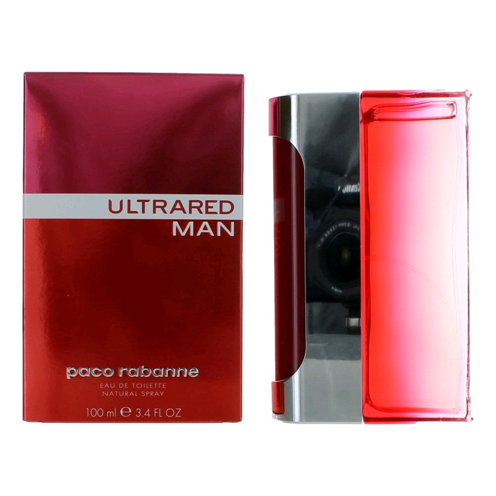 Paco Rabanne – Ultrared Eau de Toilette Spray for Men (3.4 oz) product image