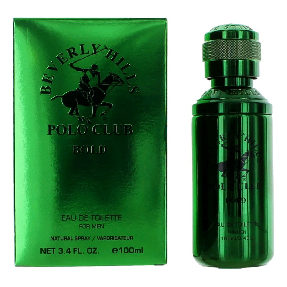 Beverly Hills Polo Club – BHPC Bold Eau de Toilette Spray for Men (3.4 oz) product image