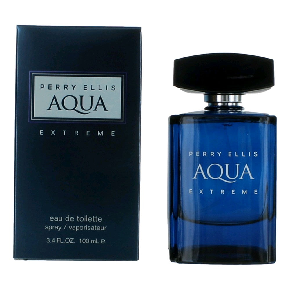 Perry Ellis – Perry Ellis Aqua Extreme Eau de Toilette Spray for Men (3.4 oz) product image