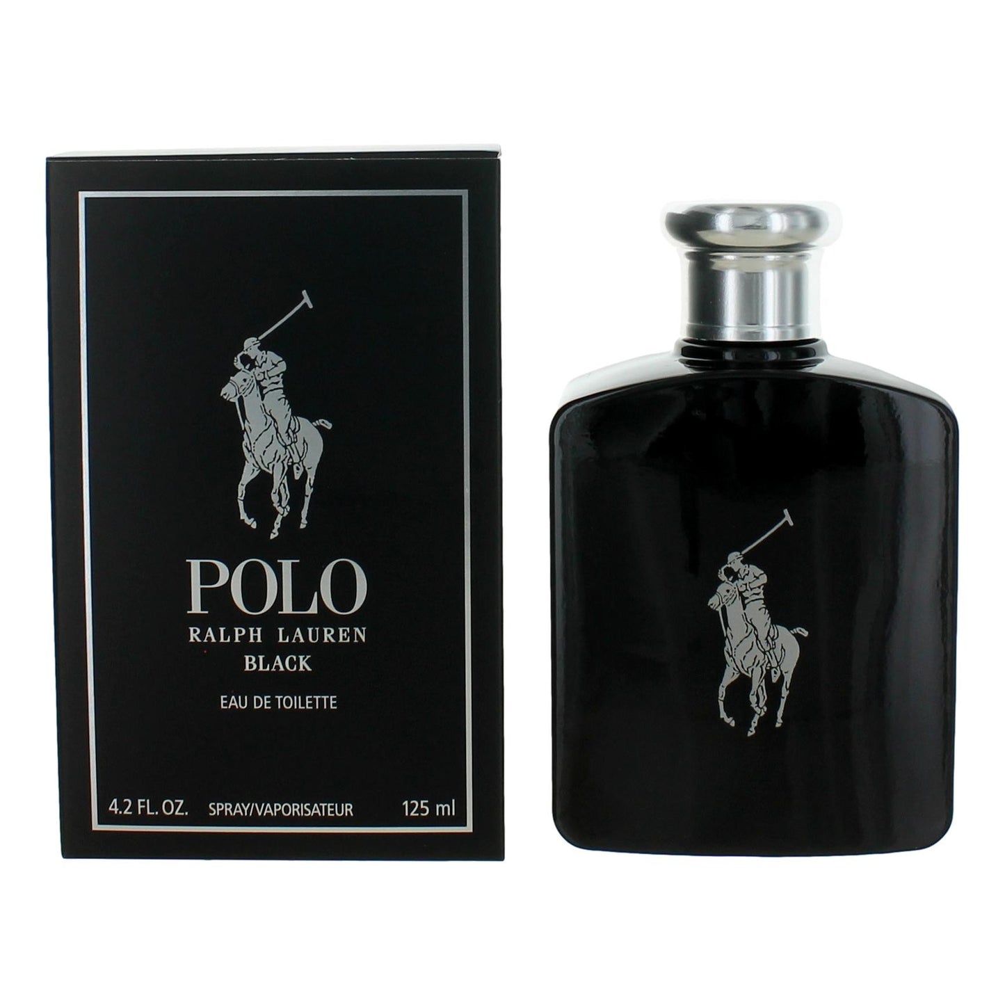 Ralph Lauren – Polo Black Eau de Toilette Spray for Men (4.2 oz) product image