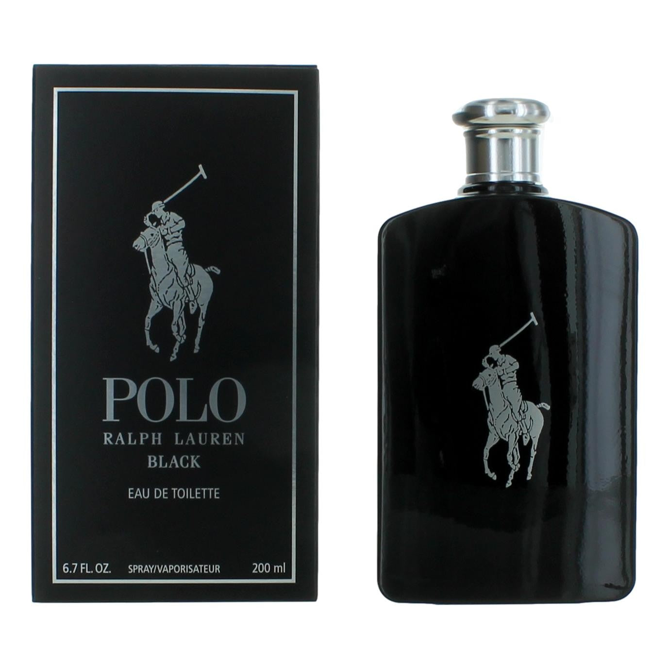 Ralph Lauren – Polo Black Eau de Toilette Spray for Men (6.7 oz) product image