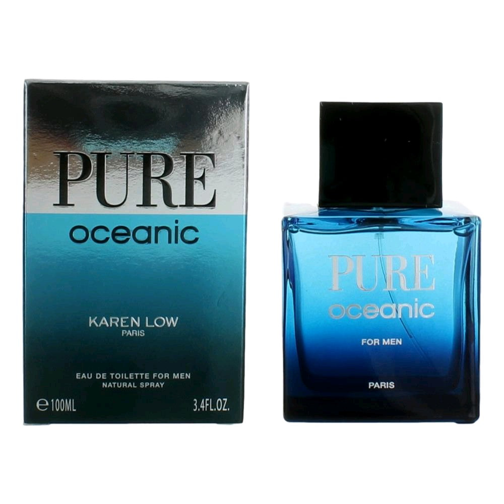 Karen Low – Pure Oceanic Eau de Toilette Spray for Men (3.4 oz) product image