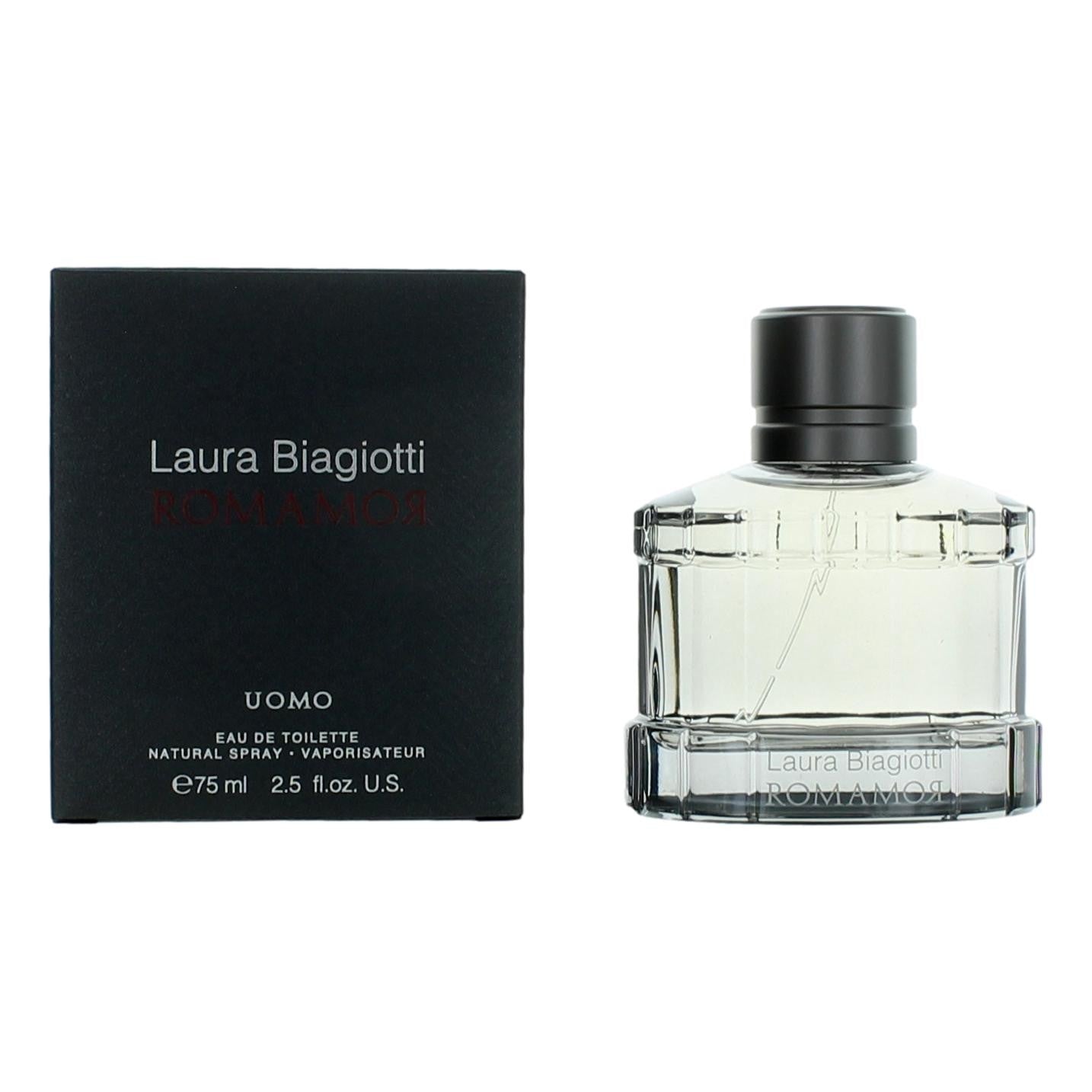 Laura Biagiotti – Romamor Eau de Toilette Spray for Men (2.5 oz) product image