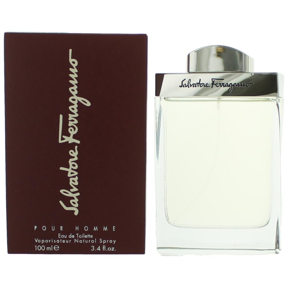 Salvatore Ferragamo – Salvatore Ferragamo Eau de Toilette Spray for Men (3.4 oz) product image