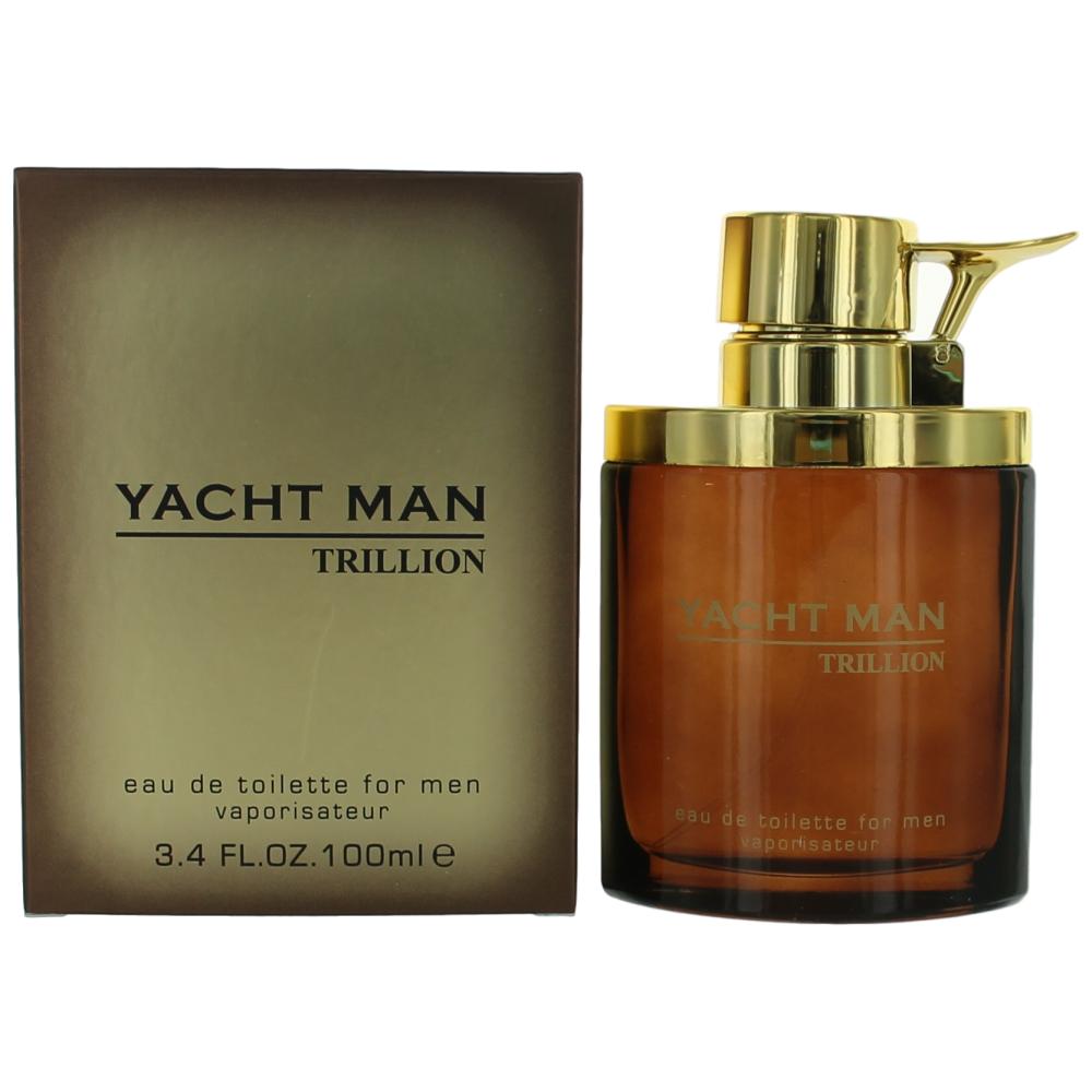 Myrurgia – Yacht Man Trillion Eau de Toilette Spray for Men (3.4 oz) product image