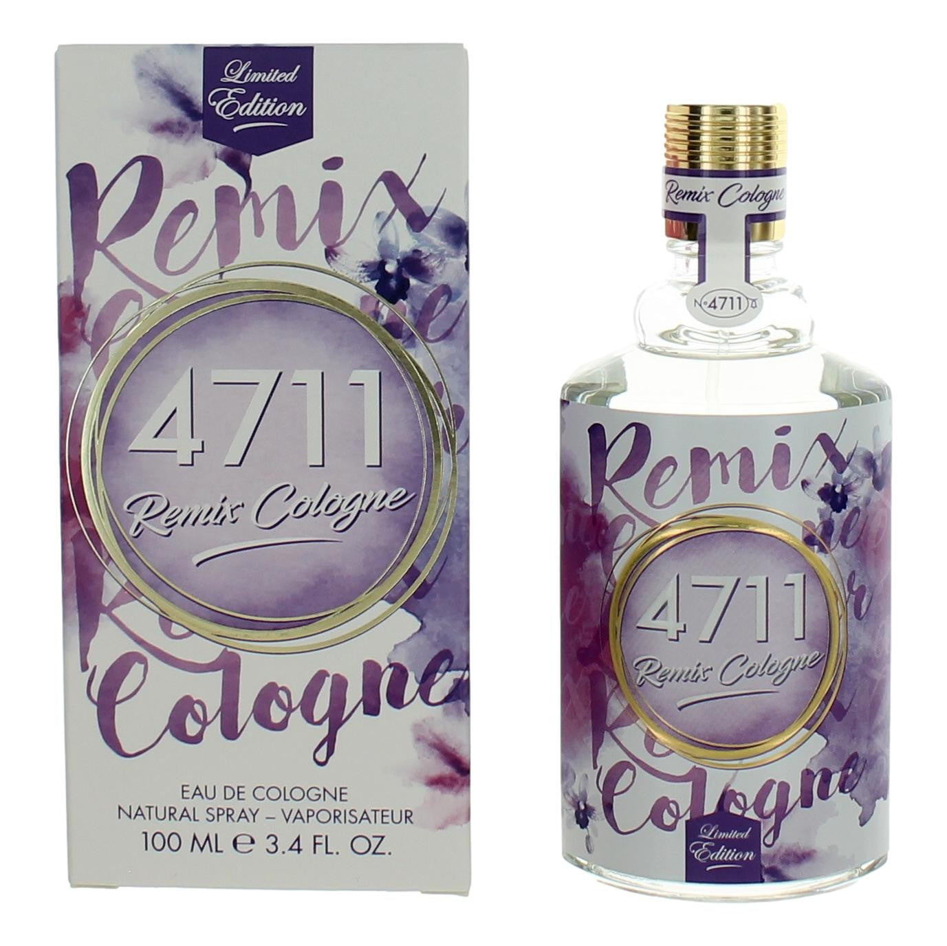 Muelhens – 4711 Remix Cologne Lavender Fragrance for Unisex (3.4 oz) product image