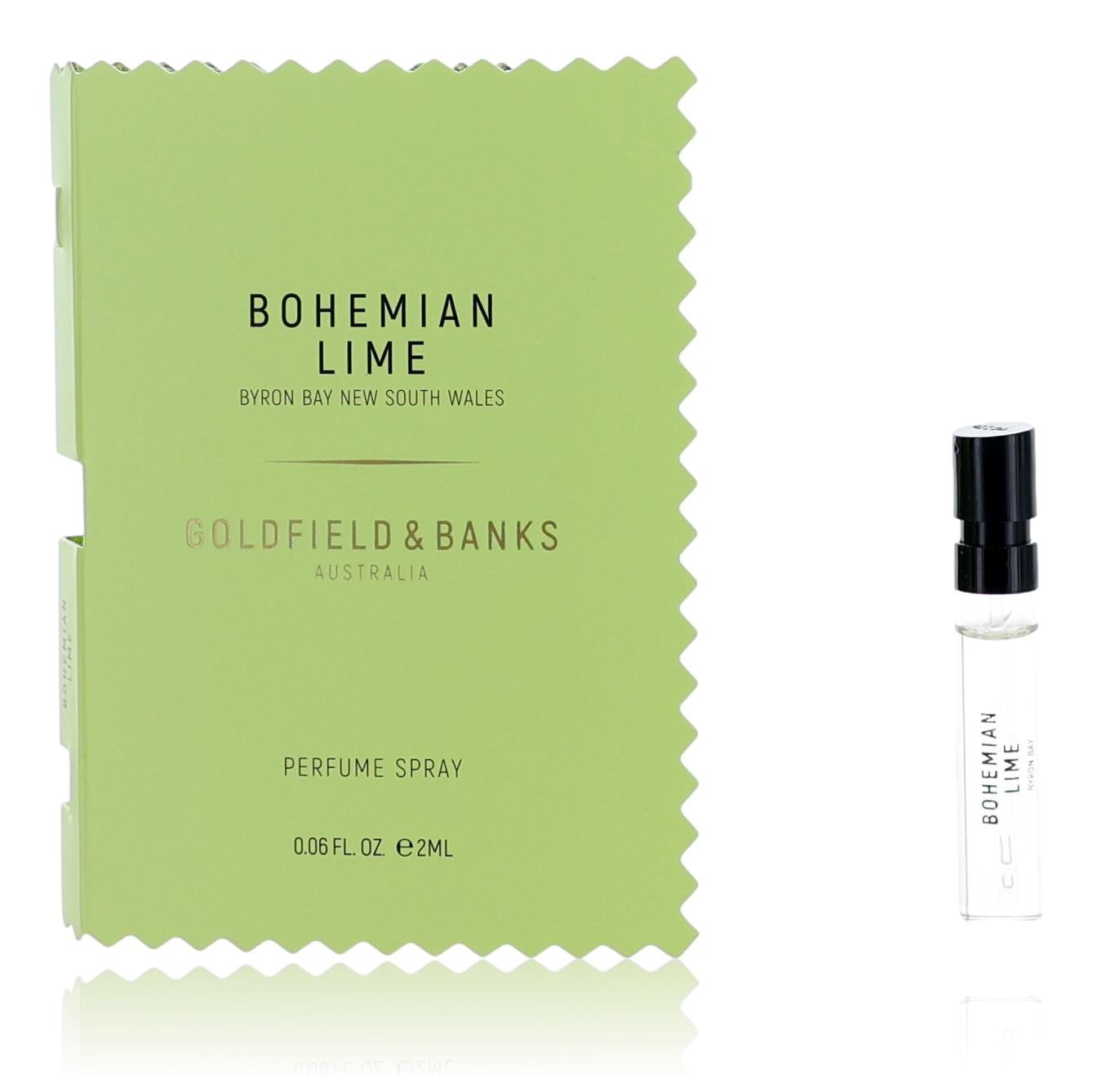 Goldfield & Banks – Bohemian Lime Fragrance for Unisex (0.06 oz) product image