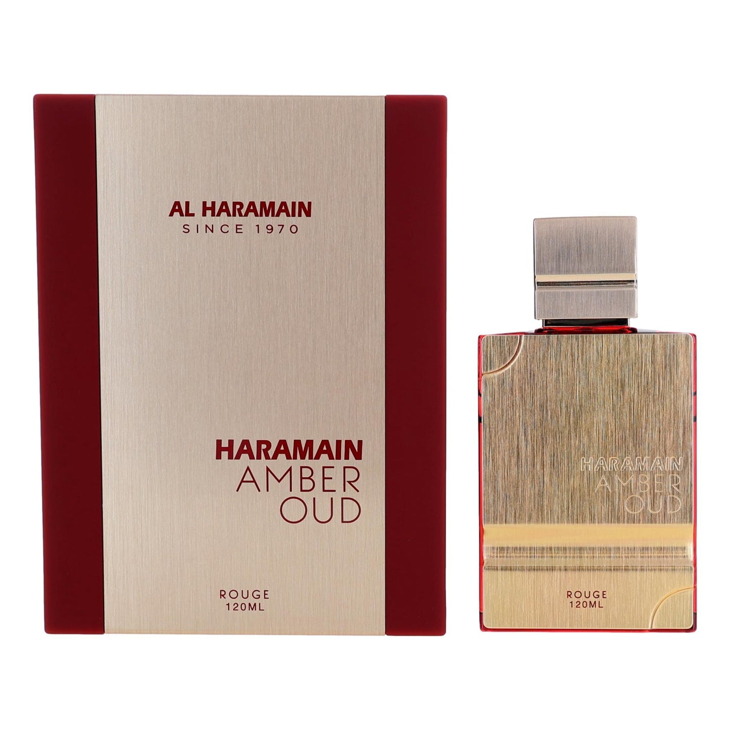 Al Haramain – Amber Oud Rouge Eau de Parfum Spray for Unisex (4 oz) product image