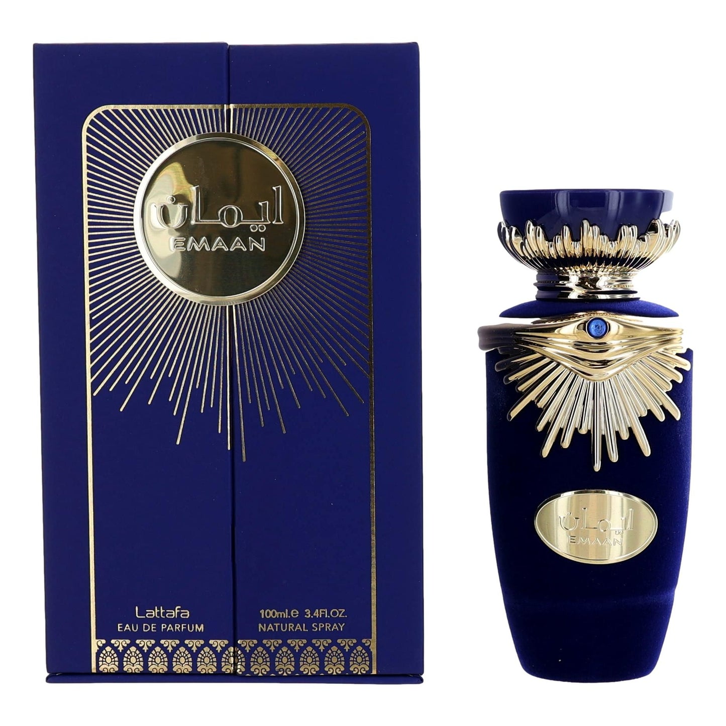 Lattafa – Emaan Eau de Parfum Spray for Unisex (3.4 oz) product image