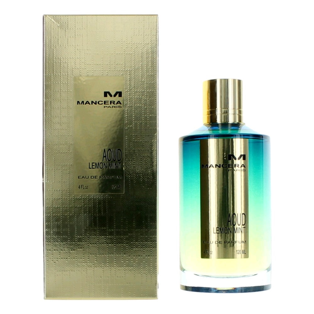 Mancera – Mancera Aoud Lemon Mint Eau de Parfum Spray for Unisex (4 oz) product image