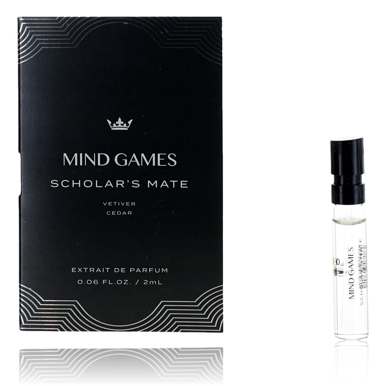 Mind Games – Scholar's Mate Extrait de Parfum Spray for Unisex (0.06 oz) product image