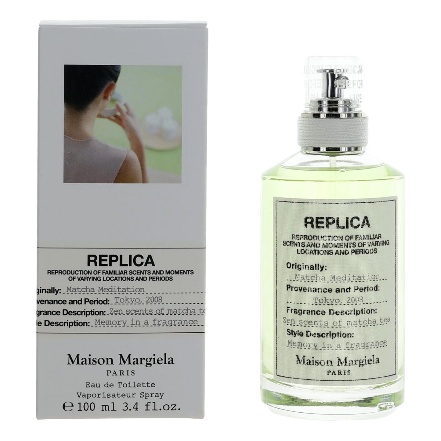 Maison Margiela – Replica Matcha Meditation Eau de Toilette Spray for Unisex (3.4 oz) product image