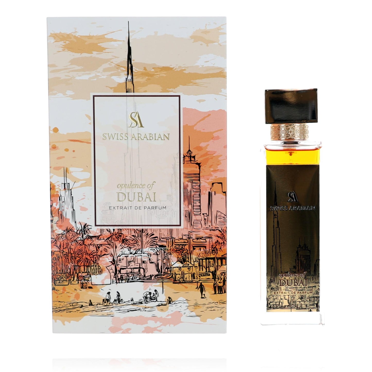 Swiss Arabian – Opulence of Dubai Extrait de Parfum Spray for Unisex (3.4 oz) product image