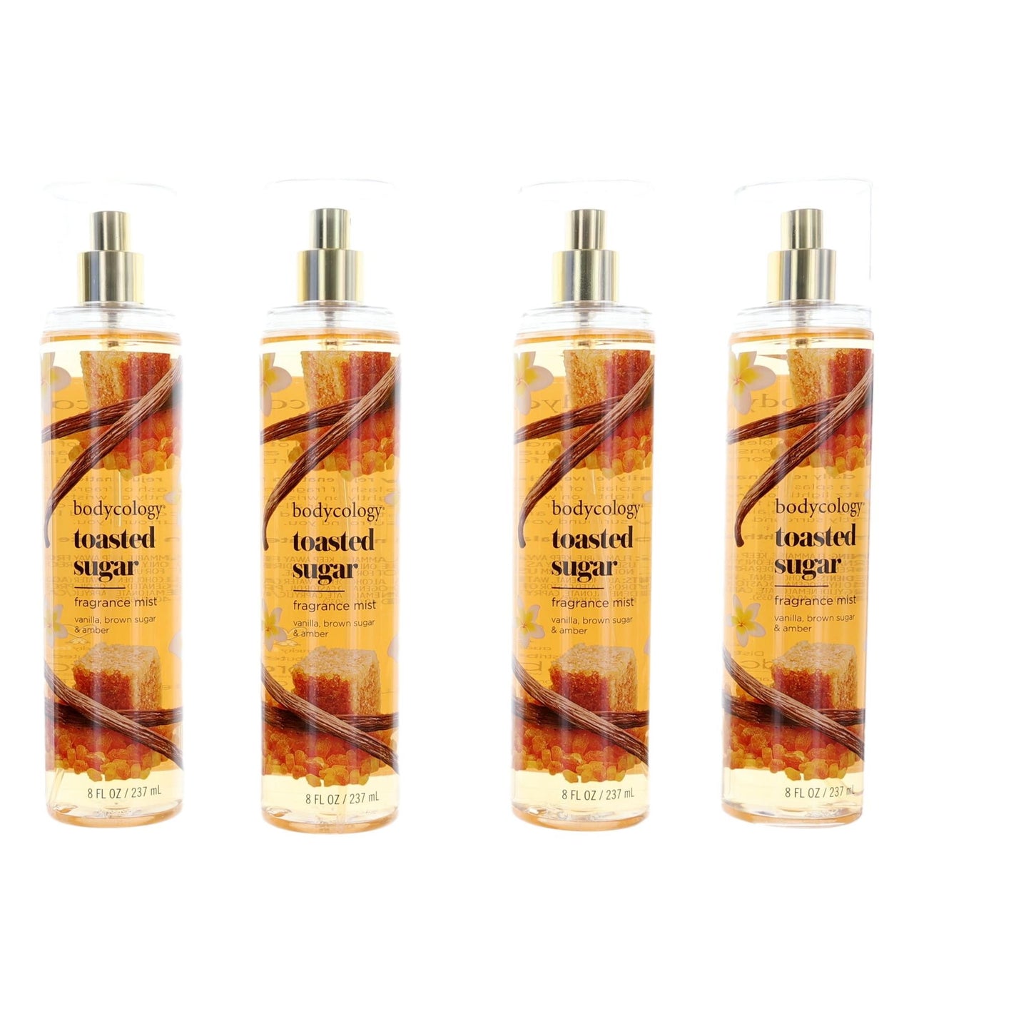 Bodycology – Toasted Sugar Fragrance for Women (4-Pack 8 oz) product image