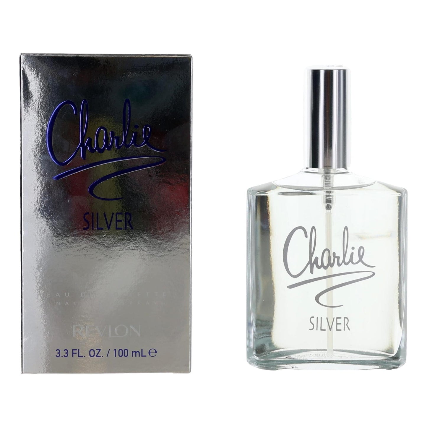 Revlon – Charlie Silver Eau de Toilette Spray for Women (3.4 oz) product image