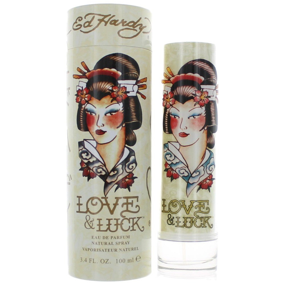 Christian Audigier – Ed Hardy Love & Luck Eau de Parfum Spray for Women (3.4 oz) product image