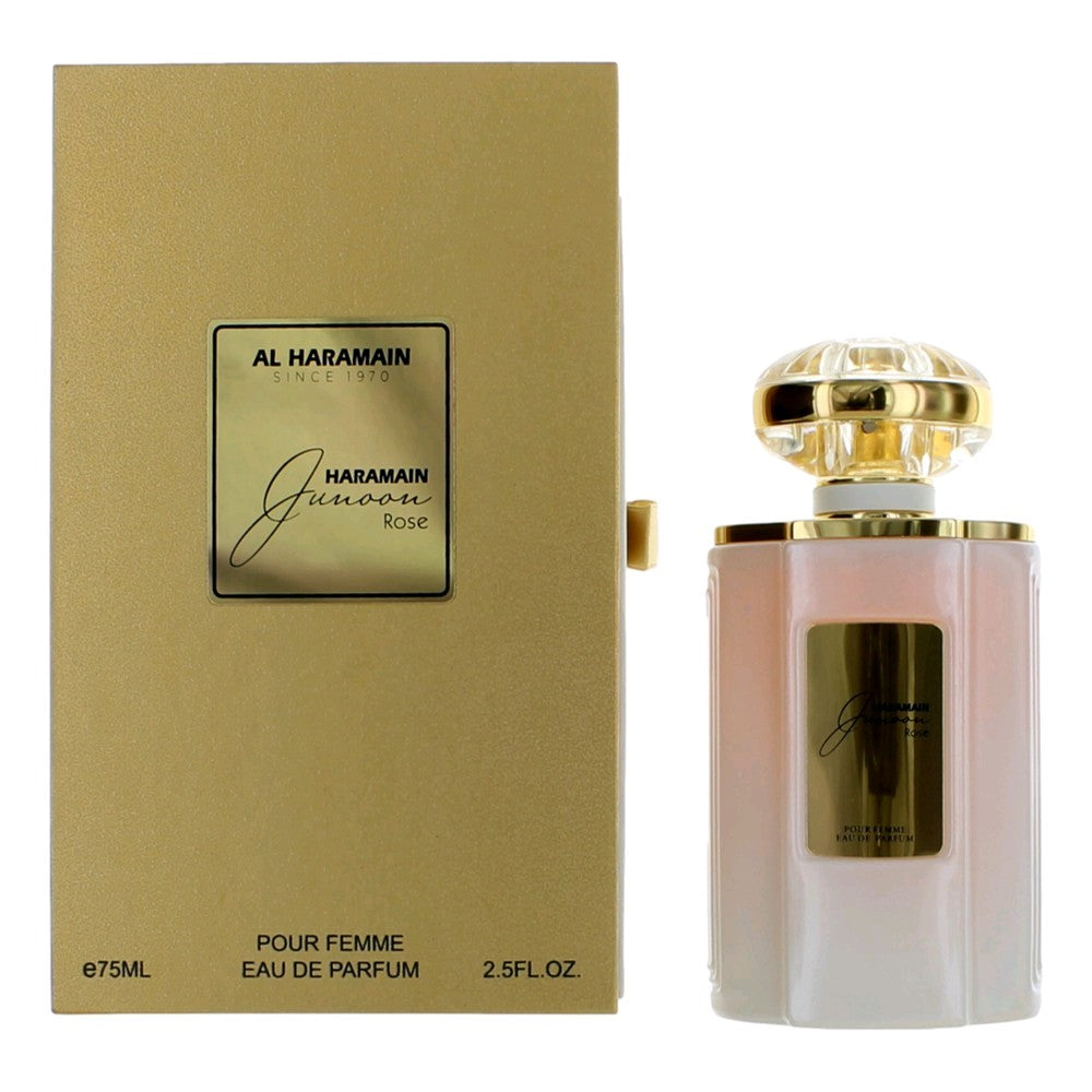 Al Haramain – Junoon Rose Eau de Parfum Spray for Women (2.5 oz) product image