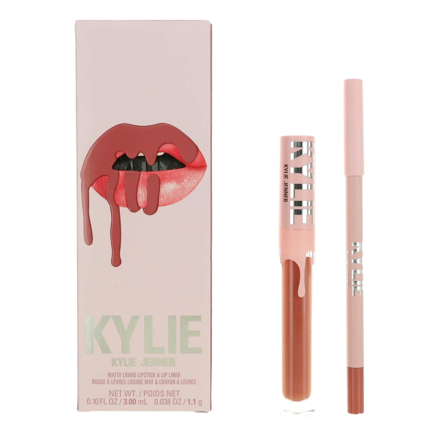 Kylie Jenner – Kylie Matte Liquid Lipstick & Lip Liner - Angel Fragrance product image