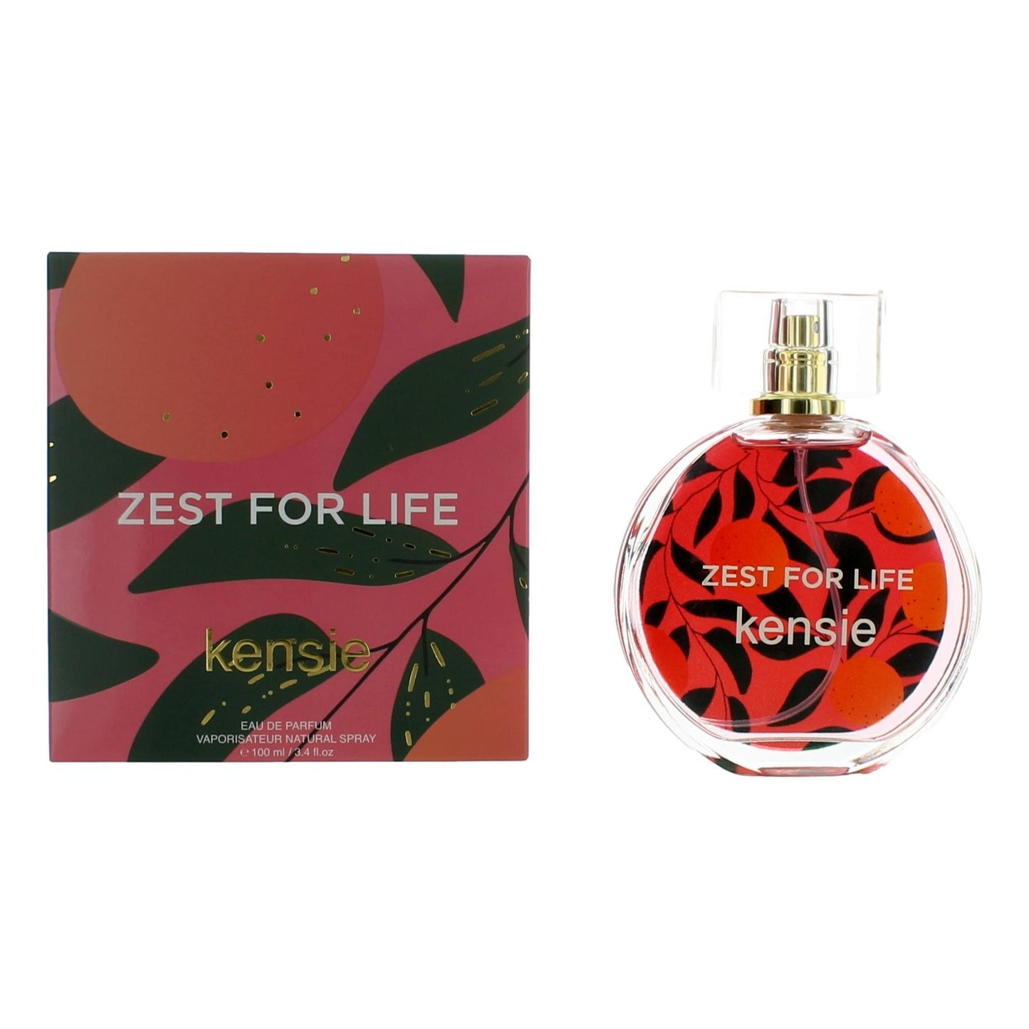 Kensie – Kensie Zest For Life Eau de Parfum Spray for Women (3.4 oz) product image
