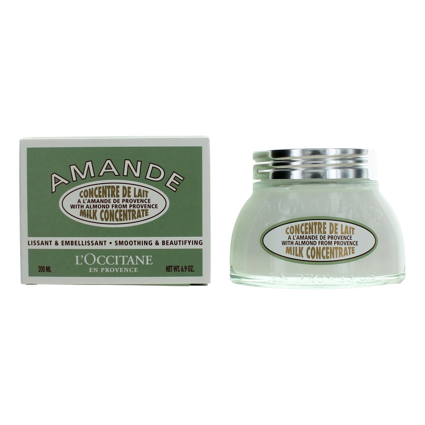 L'Occitane – L'Occitane Almond Smoothing and Beautifying Milk Concentrate 6.9oz Body Milk Fragrance (6.9 oz) product image