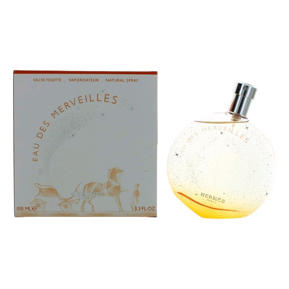 Hermes – Eau Des Merveilles Eau de Toilette Spray for Women (3.3 oz) product image