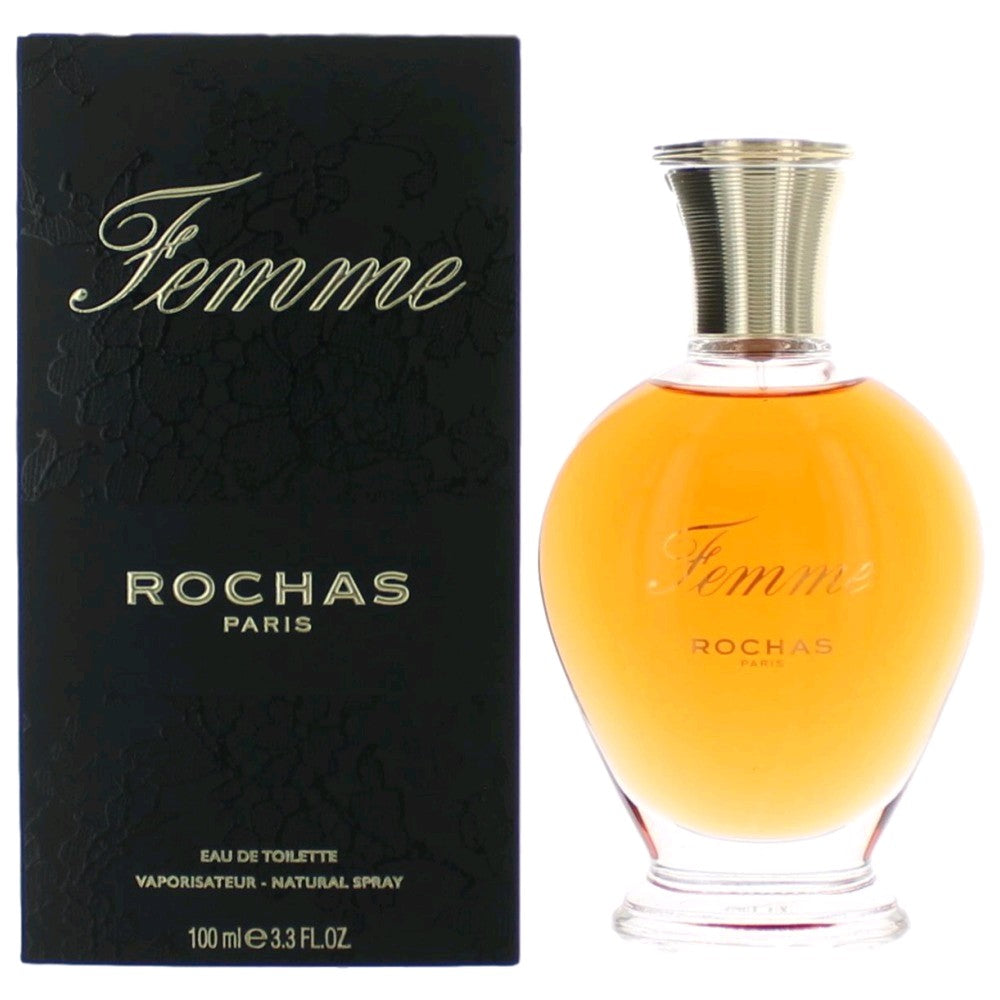 Rochas – Femme Eau de Toilette Spray for Women (3.3 oz) product image