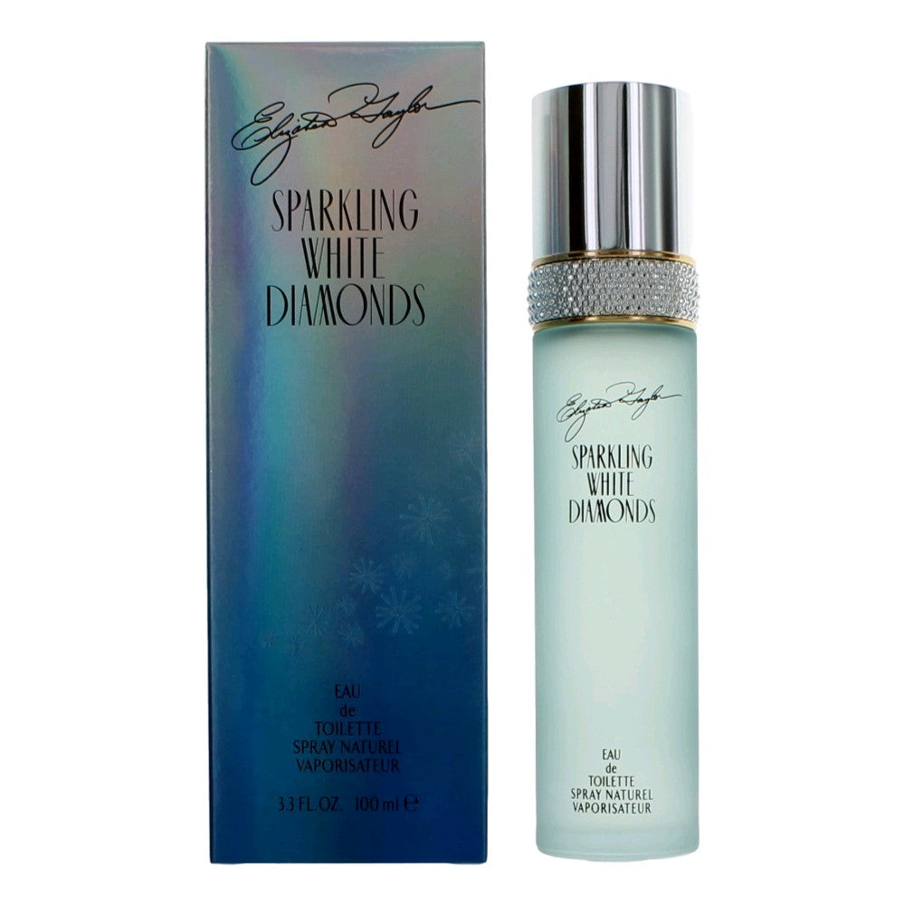 Elizabeth Taylor – Sparkling White Diamonds Eau de Toilette Spray for Women (3.3 oz) product image