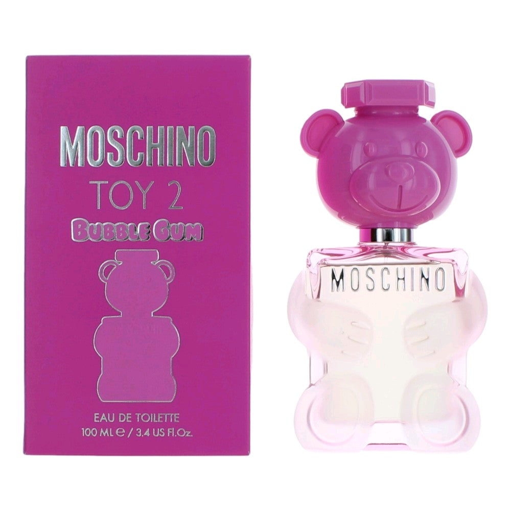 Moschino – Moschino Toy 2 Bubble Gum Eau de Toilette Spray for Women (3.4 oz) product image