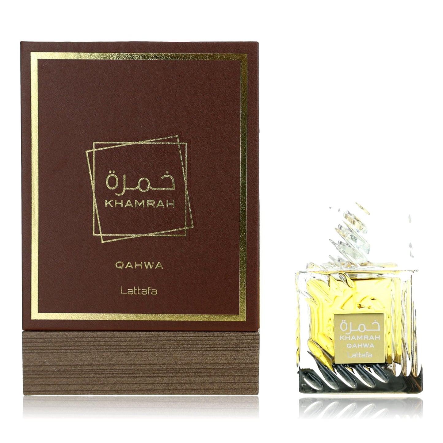 Lattafa – Khamrah Qahwa Eau de Parfum Spray for Unisex (3.4 oz) product image