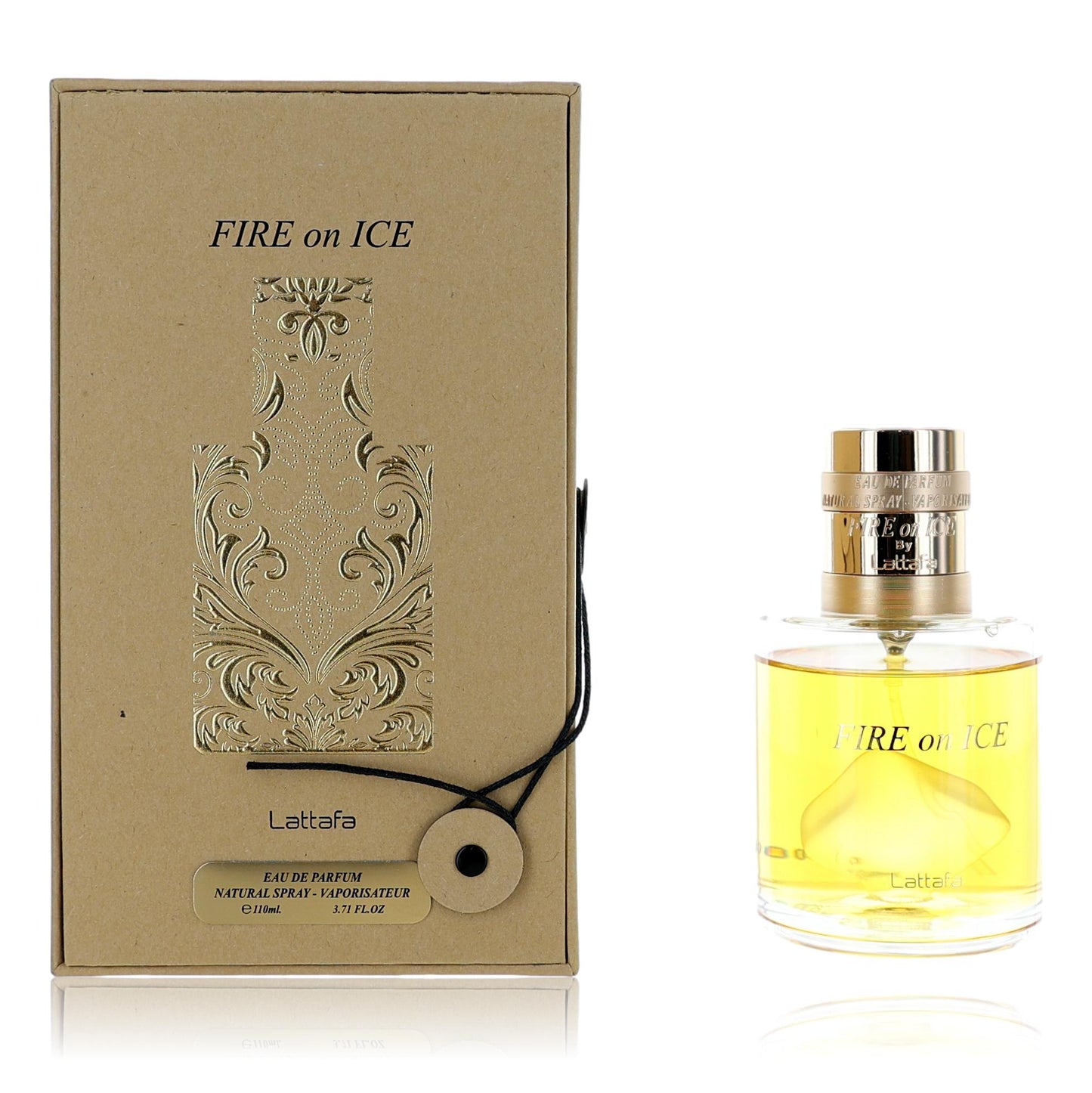 Lattafa – Fire on Ice Eau de Parfum Spray for Unisex (3.71 oz) product image