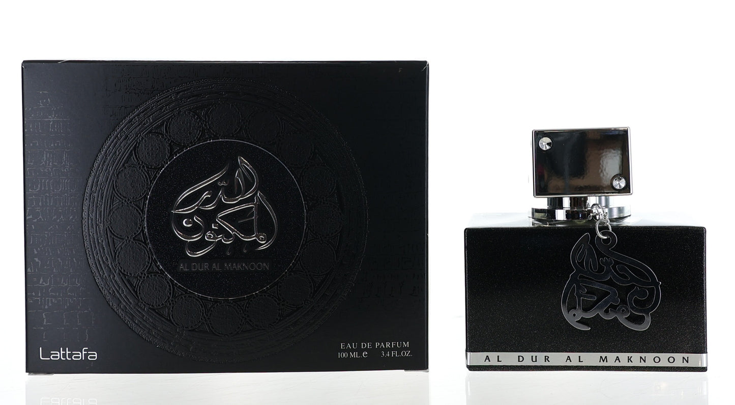 Lattafa – Al Dur Al Maknoon Silver Eau de Parfum Spray (3.4 oz) product image