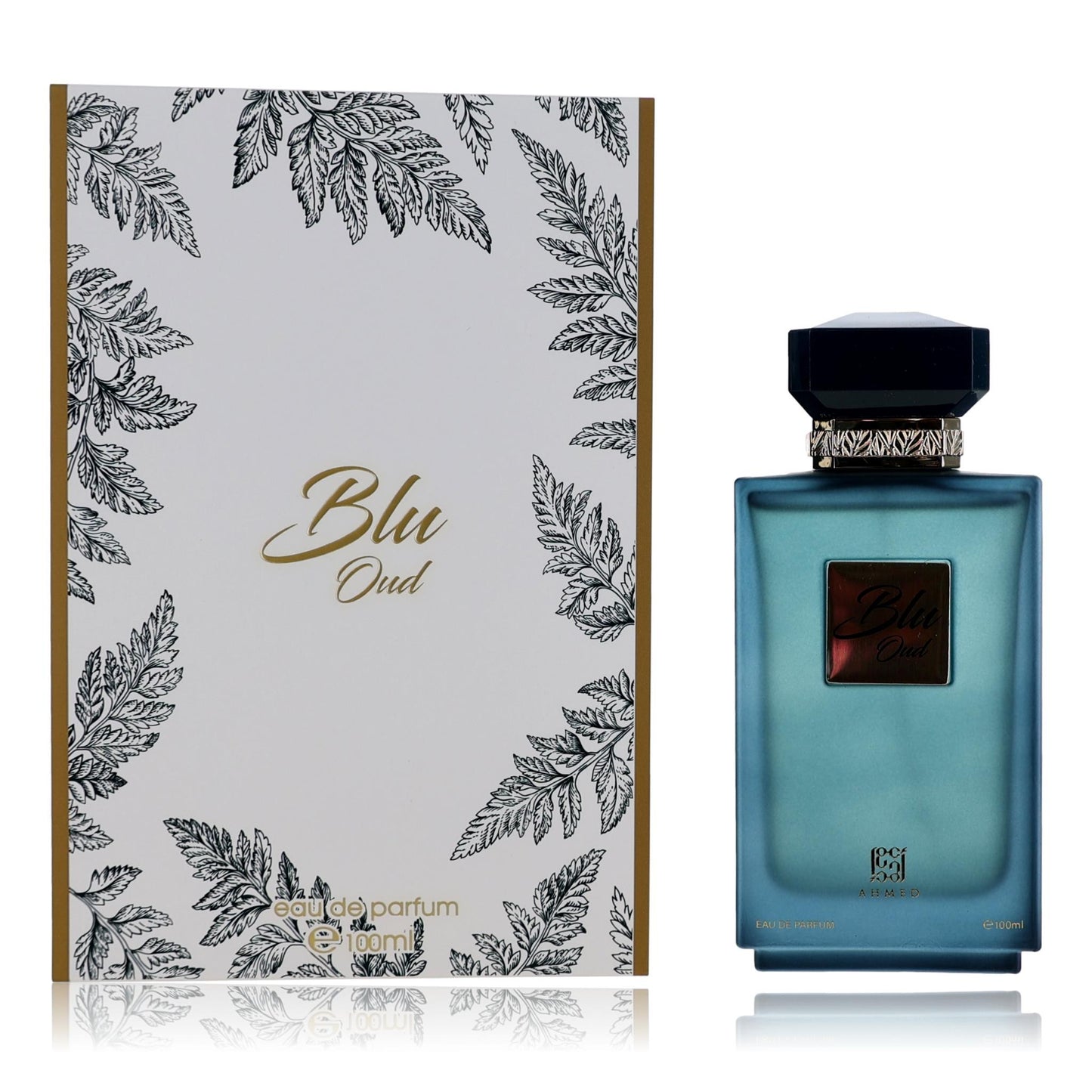 Ahmed Al Maghribi – Blu Oud Eau de Parfum Spray for Unisex (3.4 oz) product image