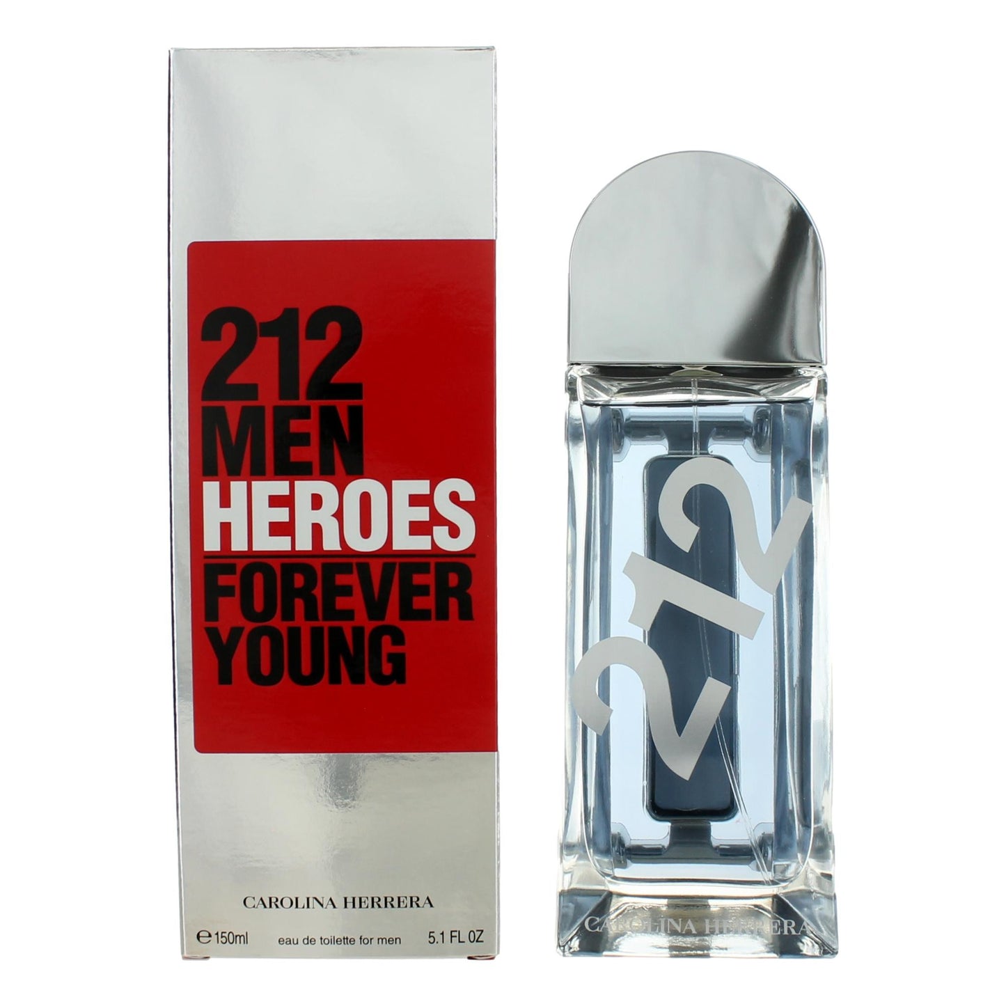 Carolina Herrera – 212 Heroes Forever Young Eau de Toilette Spray for Men (5.1 oz) product image