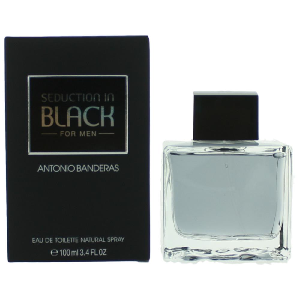 Antonio Banderas – Seduction in Black Eau de Toilette Spray for Men (3.4 oz) product image