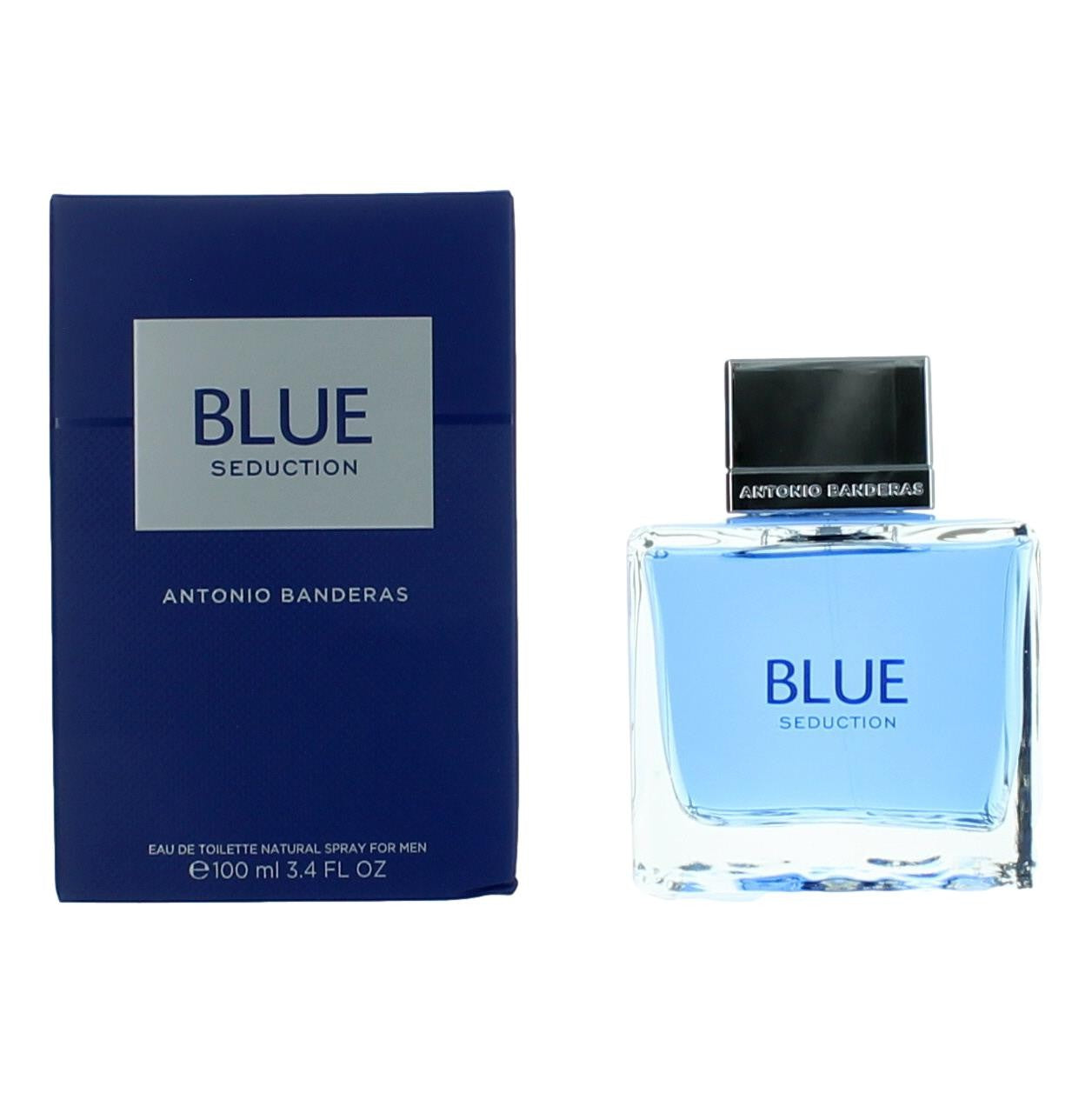 Antonio Banderas – Blue Seduction Eau de Toilette Spray for Men (3.4 oz) product image