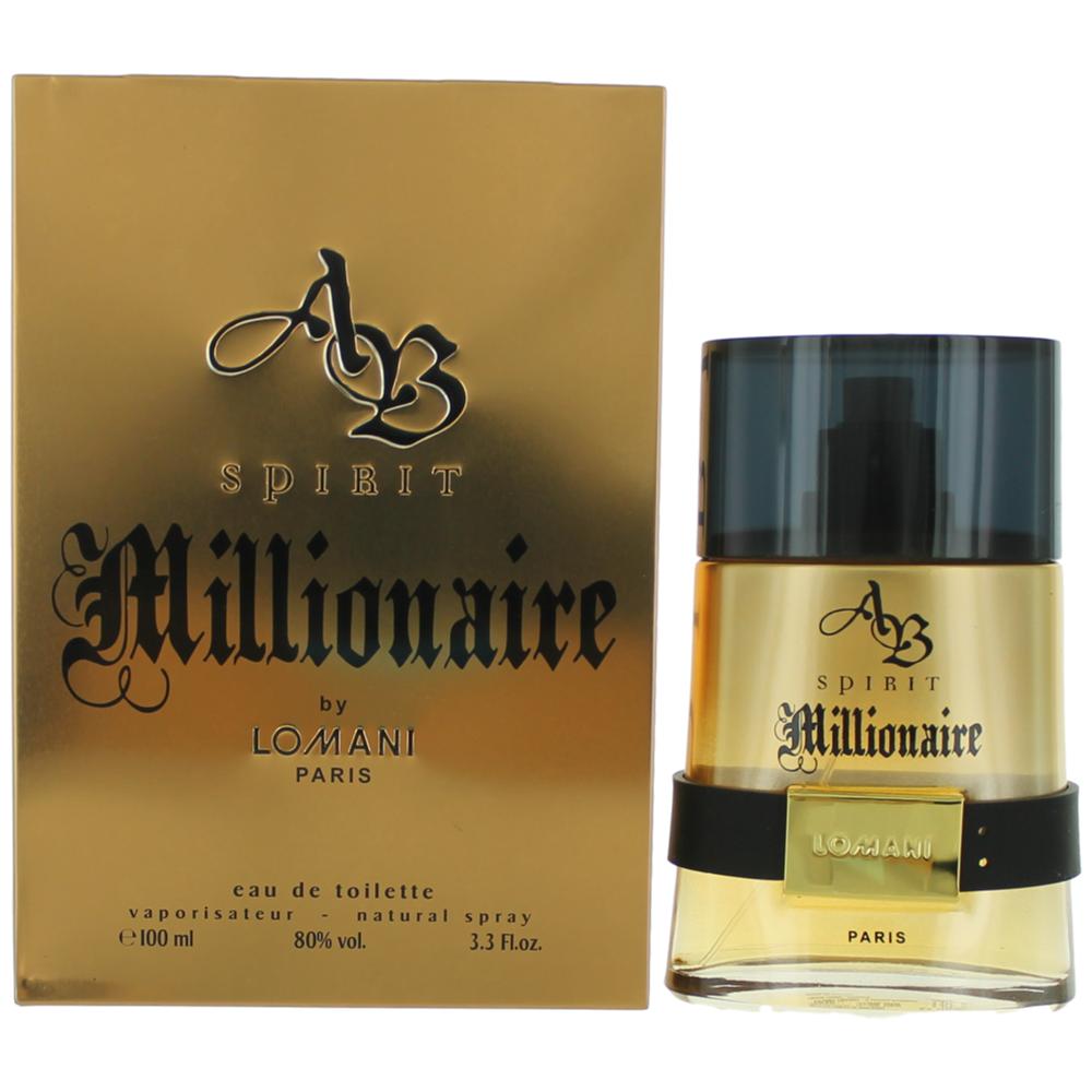 Lomani – AB Spirit Millionaire Eau de Toilette Spray for Men (3.3 oz) product image